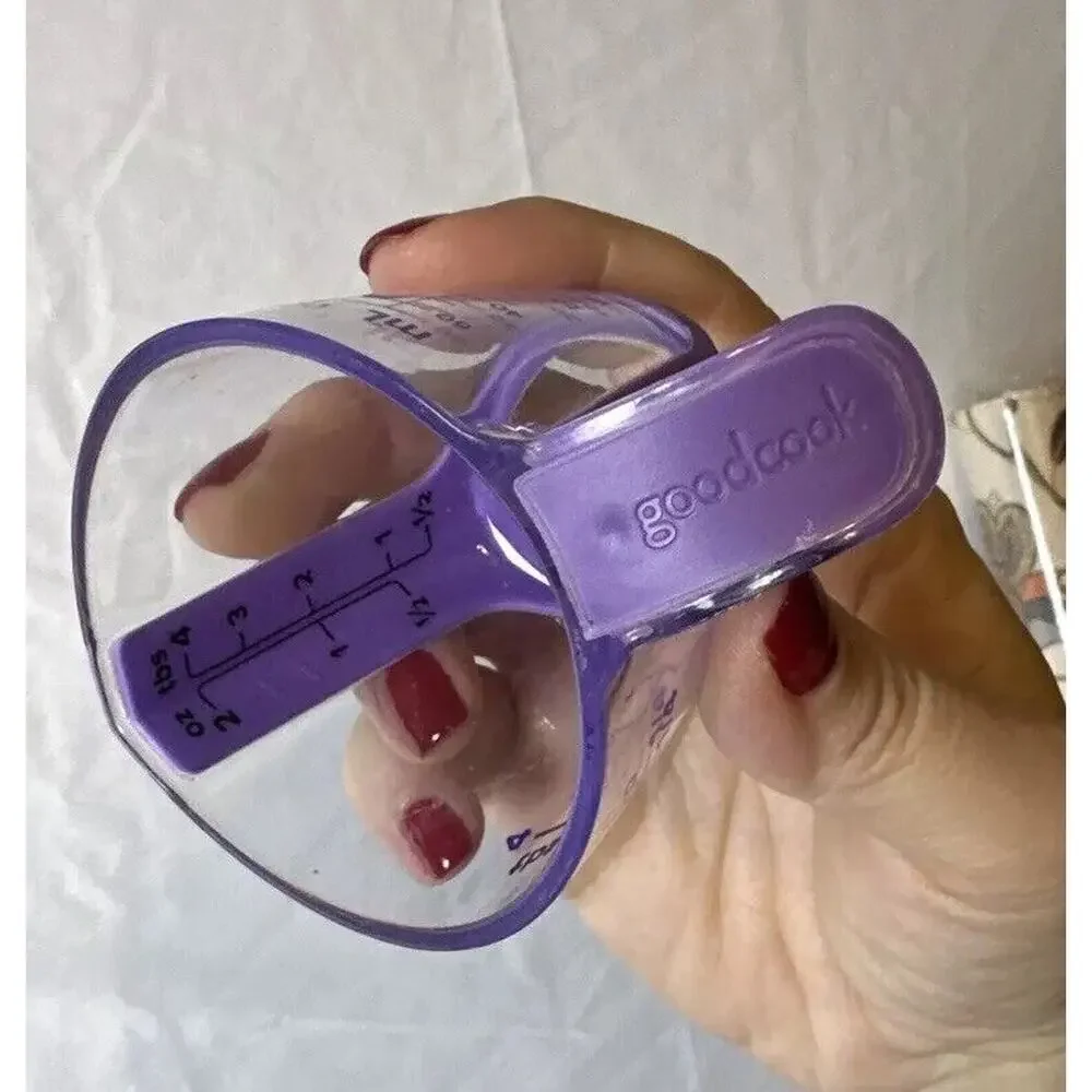 Mini Measuring Cup‎ Kids Kitchen Play Pretend Child Food Replacement Purple